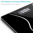 thumbnail image 5 of 180Kg Slim Waist Pattern Personal Scale, Black, 5 of 12