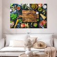 thumbnail image 2 of Elephant Stock Italian Cooking Wall Art - Horizontal Canvas Wall Art - Dining Room Wall Decor - Hobbies And Lifestyle Canvas - Brown And Teal Decor - 51" x 34", 2 of 8