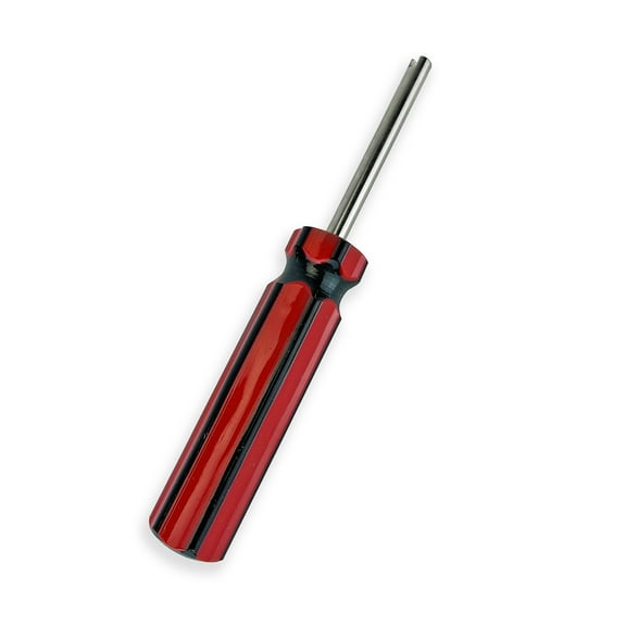 Tire Valve Stem Valve Core Removal Tool with Screwdriver Handle by TYK Industries
