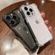 thumbnail image 4 of Luxury Transparent Silicone Phone Case For iPhone 15 14 13 12 11 Pro Max XR X XS 7 8 14 15 Plus SE 2020 Shockproof Soft Cover, 4 of 5