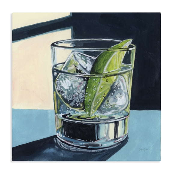 Stupell Industries Strong Gin and Tonic Canvas Wall Art, design by Kate Jarvik Birch