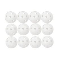 Champion Sports 12" Hollow Plastic Softballs, Athletic Softball Equipment, Fun for All Ages, Regulation Size Balls, Lightweight/Durable, pack of 12