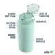 thumbnail image 3 of Botella de agua Ello Cooper, 650 ml, acero inoxidable, color yuca, 3 of 9
