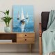 thumbnail image 5 of Qisvanset Cute Swimming Cow Canvas Print 12x16 Inch Kitchen Decor, 5 of 8