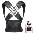 thumbnail image 1 of Posture Corrector For Women Men, Adjustable Shoulder Posture Brace, Back Straightener Posture, Used For Middle And Upper Spine Large, 1 of 5