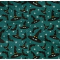 thumbnail image 4 of oneOone Cotton Poplin Twill Dark Teal Green Fabric Halloween Diy Clothing Quilting Fabric Print Fabric By Yard 56 Inch Wide, 4 of 4