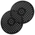 thumbnail image 1 of 2pcs Rubber Sink Dish Drying Mat Kitchen Sink Protector Drain Mat (30.00X30.00X0.20CM, Black), 1 of 4