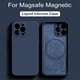 thumbnail image 2 of Magsafe-Funda de silicona líquida Original para iPhone, fundas magnéticas de carga inalámbrica para iPhone 14, 11, 13, 12 Pro Max, Mini, XR, X, XS, 8 Plus, SE, 2 of 4