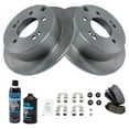 thumbnail image 2 of TRQ Rear Ceramic Disc Brake Pad & Rotor Kit Direct Fit w/Chemicals BKA17666 Fits select: 2010-2013 KIA FORTE, 2 of 6