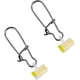 thumbnail image 1 of 40 piezas de plástico para sedal de pesca, deslizadores de plomo de alta resistencia, kit de broche giratorio con broche Duo-Lock para agua dulce y salada, clips de pesca de cambio rápido., 1 of 6