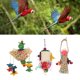 thumbnail image 3 of Juguete Para Masticar Loros, 3 Piezas De Troncos Coloridos Y Divertidos Juguetes Para Masticar Para Triturar Loros Para Cacatúas Para Periquitos Para Loros, 3 of 7