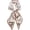 001.brown Floral, variant on Julunar Hair Scarf for Women Silky Long Neck Head Scarves Purse Bag Scarfs for Handbag Satin Headscarf
