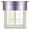 Purple, variant on Beige White Ombre Sheer Curtains Valances for Windows Country Minimalist Abstract Gradient Chiffon Kitchen Valances for Cafe, Voile Window Treatments Curtains for Living Room Bedroom, 42"x12"