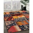 thumbnail image 3 of Ahgly Company Machine Washable Indoor Rectangle Contemporary Bronze Brown Area Rugs, 5' x 7', 3 of 7