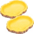 thumbnail image 1 of BRIGHTFUFU 2Ud Para Y Comida De Reptil Amarillos Con De Árbol Para Terrarios, 1 of 7