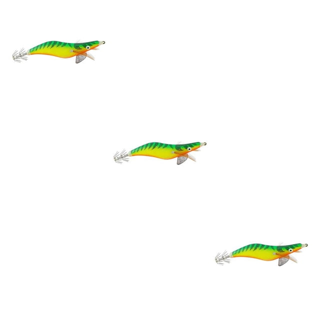 Naiovety 35 uds/Kit cebos Jigs agua salada paraguas de agua dulce anzuelos señuelos mar corriente océano aparejos de pesca suministros verde Type1 NO1