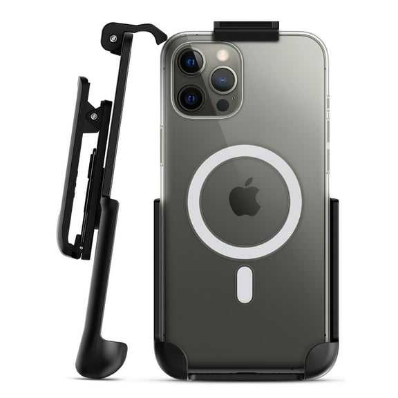 Encased Belt Clip For Apple Clear Case with MagSafe, Apple iPhone 12 Pro Max Holster Only - Case Is Not Included