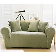 Hometrends Stretch Honeycomb Fern Sofa Slipcover