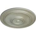 thumbnail image 3 of 40 1/4"OD x 3 1/8"P Small Classic Ceiling Medallion (Fits Canopies up to 10"), Hand-Painted Flash Gold, 3 of 6
