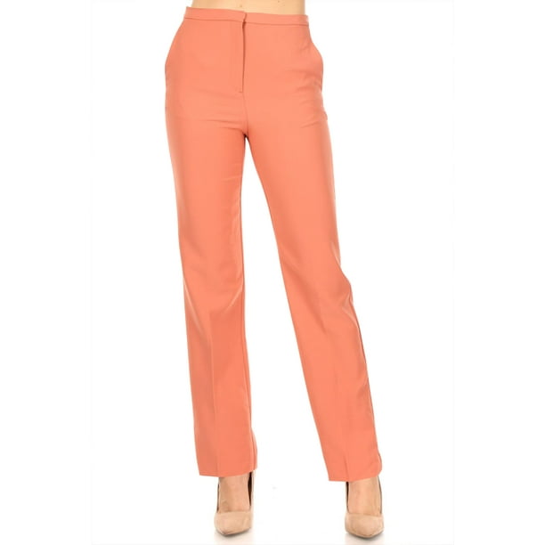 high waisted work slacks