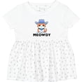 thumbnail image 3 of Inktastic Cowboy Cat Meowdy Girls Baby Dress, 3 of 5