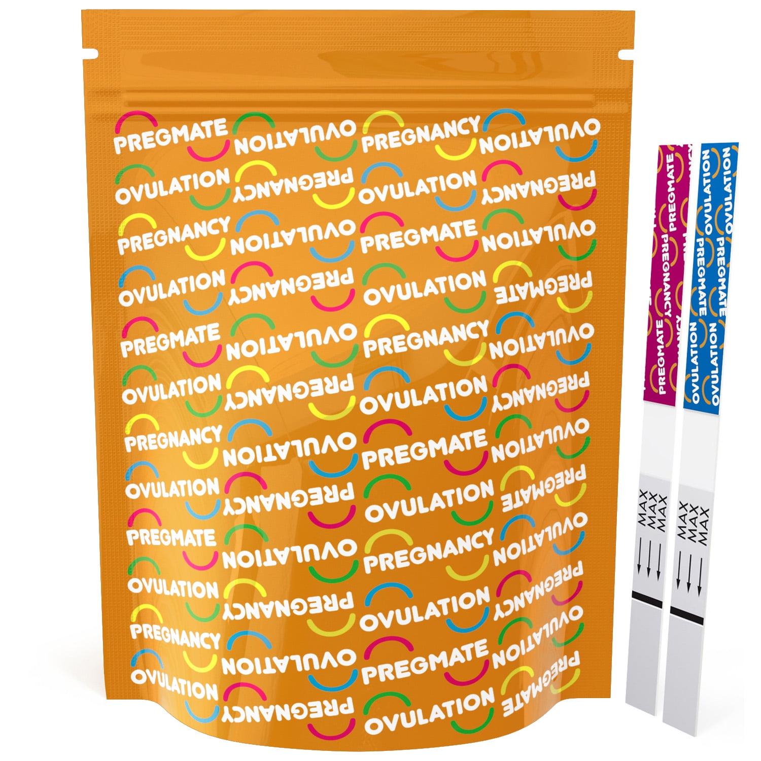 Pregmate 50 Ovulation and 20 Pregnancy Test Strips