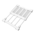 thumbnail image 4 of Closet Tension Shelf, Expandable Cabinet Storage Rack for Wardrobe Cupboard, Nail Free Storage Rack Organizer DIY Divider Separator for Cabinet, 4 of 8
