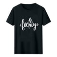 thumbnail image 3 of Camiseta de Manga Corta Impresa de Estilo Masculino, Tops Cortos para las Mujeres Pullover Casual Primavera Verano Uso Diario, 3 of 8
