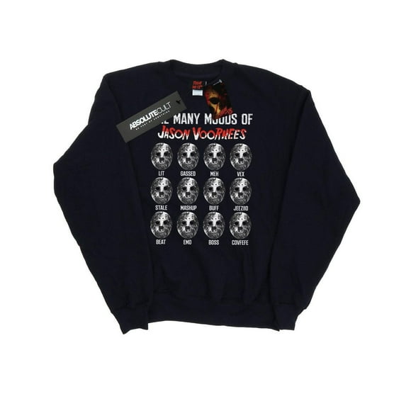Friday 13th Womens The Many Moods Of Jason Voorhees Sweatshirt