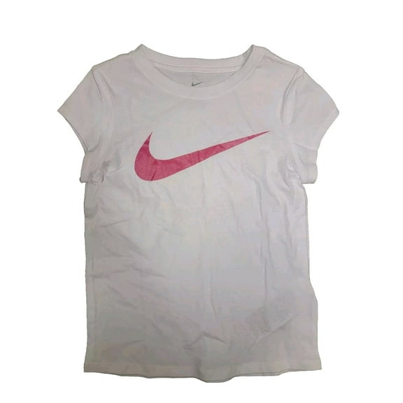 Nike Girls Tee White 6