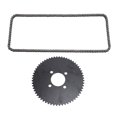 thumbnail image 2 of Rear Sprocket Chain Replacement, Easy Installation Rear Drive Sprocket Chain Set Steel Alloy Solid Grip  for Go Kart, 2 of 7