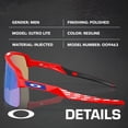 thumbnail image 2 of Oakley OO9463 Sutro Lite Shield Shaped Non-Polarized Sunglasses for Men - Includes Official Eyewear Kit - Redline Frame with Prizm Sapphire Lens, 2 of 6