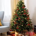 thumbnail image 6 of 6PC Set Red/Green Christmas Tree Decorations Picks Christmas Woolen Candy Curly Pick, NOGIS Christmas Tree Decorations Home Office Vase Party Ornaments (Green), 6 of 7
