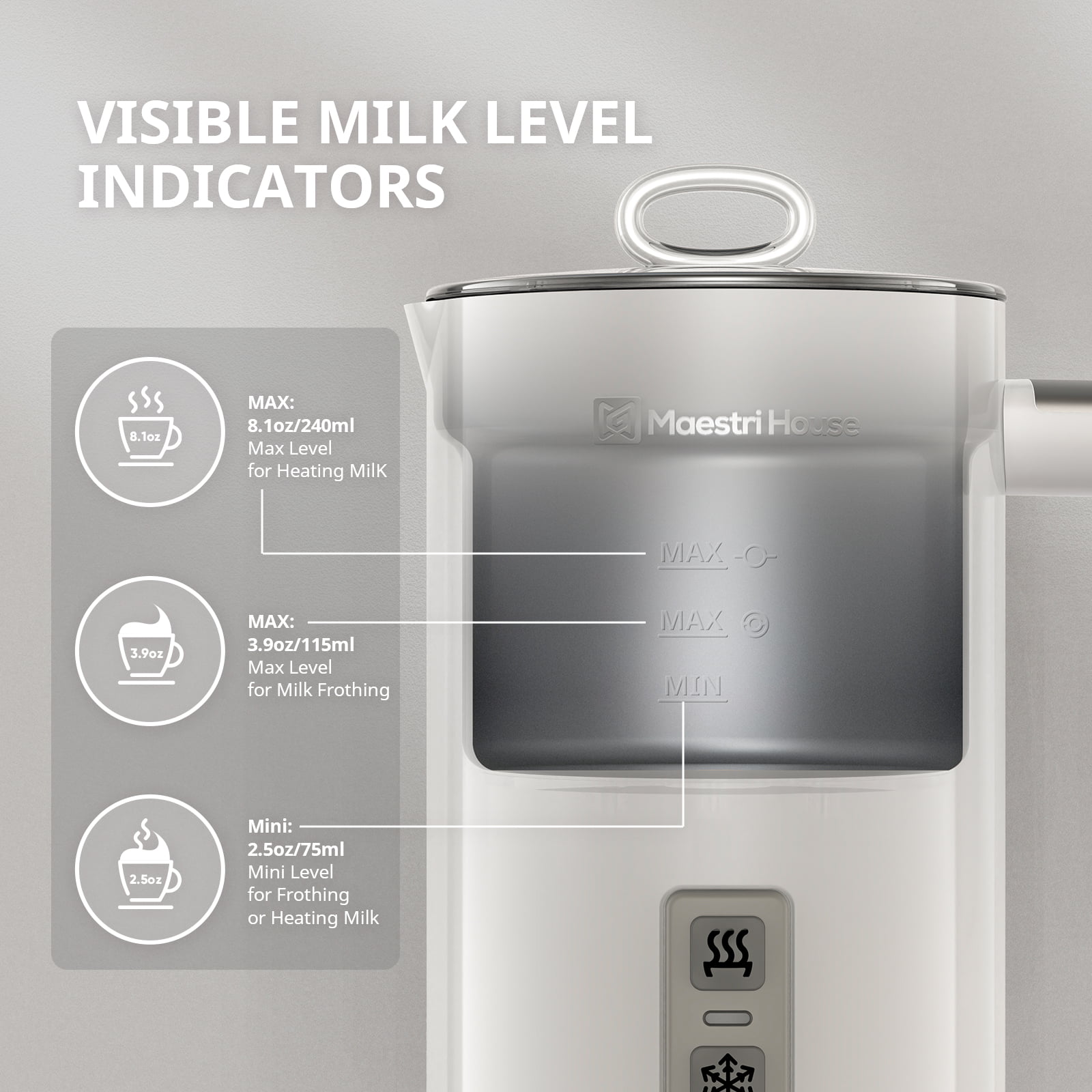 MS Electric Milk Warmer, 230V - Milk production