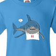 thumbnail image 4 of Inktastic Shark Dinner Youth T-Shirt, 4 of 5