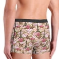 thumbnail image 3 of Goofa Rose Flowers Printed Men's Boxer Briefs Underwear, Moisture-Wicking Underwear, Trunk,Soft and Breathable Cotton Underwear-Medium, 3 of 9