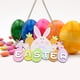 thumbnail image 2 of Artesanía de Pascua,Centro de mesa de decoraciones de escritorio de Pascua de madera Conejito,Pascua primavera mesa signo figuritas jardín patio,Tabletop Craft Spring Decor para Happy Easter, 2 of 7