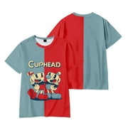 Cuphead Merch T-Shirt Summer For Women/Men Short Sleeve TShirt Casual Tee Streetwear Top