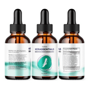 (3 Pack)Kerassentials for Toenail Fungus - Kerassentials Healthy Skin & Nails - Single Bottle (2oz/60ml)