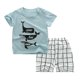 thumbnail image 1 of 24mChocolateBaby Boys Conjuntos de ropa Ropa para niños Chándal de manga corta de verano para niños Trajes deportivos Disfraz de animal para niños Ropa esquí esquí Gafas de esquí, 1 of 5
