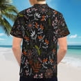 thumbnail image 6 of High Quality Hawaiian Shirts for Men Short Sleeve Aloha Beach Shirt Floral Summer Casual Button Down Shirts Blouses 3BA5OI, 6 of 7