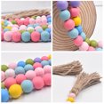 thumbnail image 5 of Ornaments Clearance! Valentine's Day Pendant Bead String Wooden Beads Tassel Colorful Decorations European and American Family Holiday Decorations Valentines Day Decorations 1X Pendant, 5 of 9
