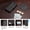 Black, variant on Heavy Duty Wallet Phone Case Compatible with TCL NxtPaper 70 Pro with Card Slots and Kickstand Black