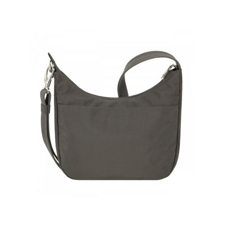 Travelon Anti Theft Essentials East West Small Hobo Handbag Women