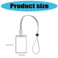 thumbnail image 5 of Retractable Lanyard Card Holder Set Water Resistant Card Case Holding 2 Cards, 5 of 7