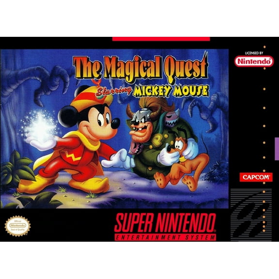 Restored The Magical Quest: Starring Mickey | Nintendo SNES (Refurbished)