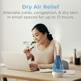 thumbnail image 2 of MistAire Ultrasonic Cool Mist Humidifier - Compact, 2 Mist Settings, Night Light, Auto Shut-Off - For Small Rooms, Offices, Nurseries, & Plants, 2 of 8