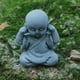 thumbnail image 3 of Estatuilla de Buda perfecl Monje decoración interior jardín, 3 of 7