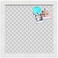 thumbnail image 2 of PinPix 12x12 Custom Cork Bulletin Board B W Circles Poster Board Has a Fabric Style Canvas Finish, Framed in B W Circles, by ArtToFrames (PinPix-117), 2 of 6