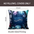 thumbnail image 2 of LALILO Throw Pillow Covers Light And Bright Underwater Animals Cushion Cover 18" x 18", 2888 Pack, 2 of 6